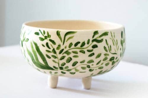 decorating pottery with underglaze