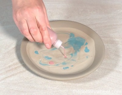 Marbling Pottery