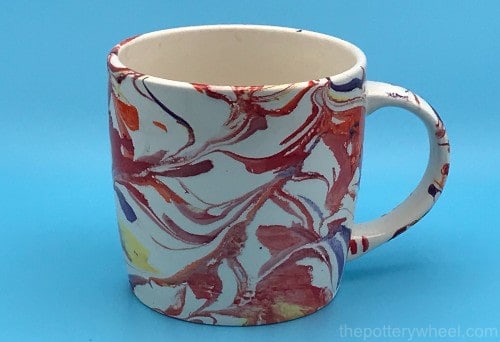 Marbling Pottery