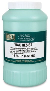 Wax resist